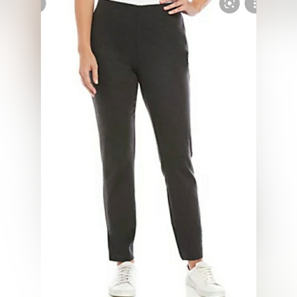 Eileen Fisher melange ponte pants, medium